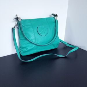 Minty green crossbody
